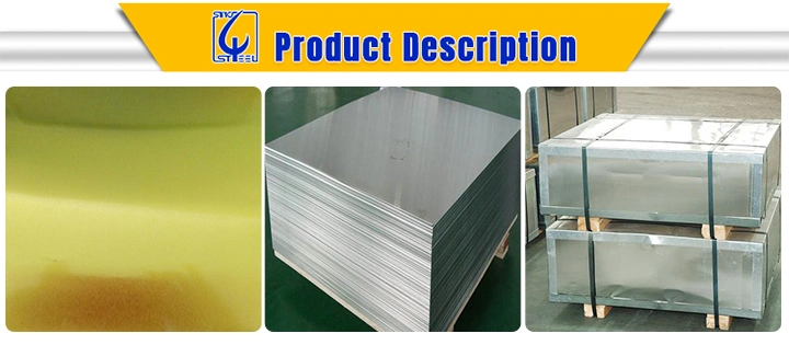 SPCC Aerosol Tin Cans Making Tinplate Steel Sheet Electrolytic Steel Sheet