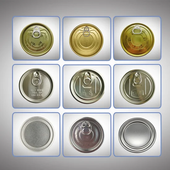 Tapa Eoe de aluminio para latas de alimentos