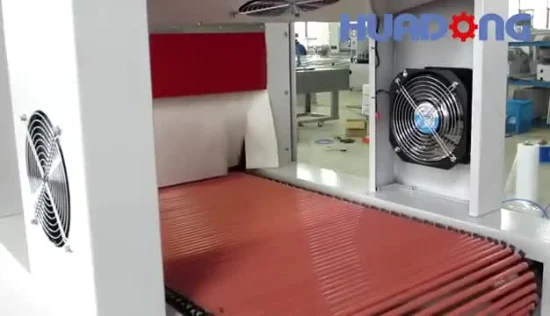 Empaquetadora automática de la máquina de embalaje retráctil con sellado de mangas