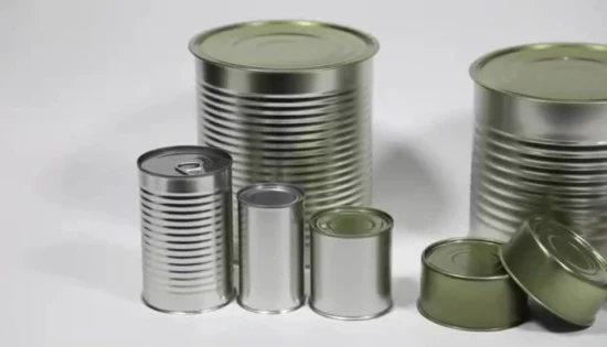 Encuentre una lata vacía de alta calidad 588# barata para embalaje de calidad alimentaria de sardina y pescado